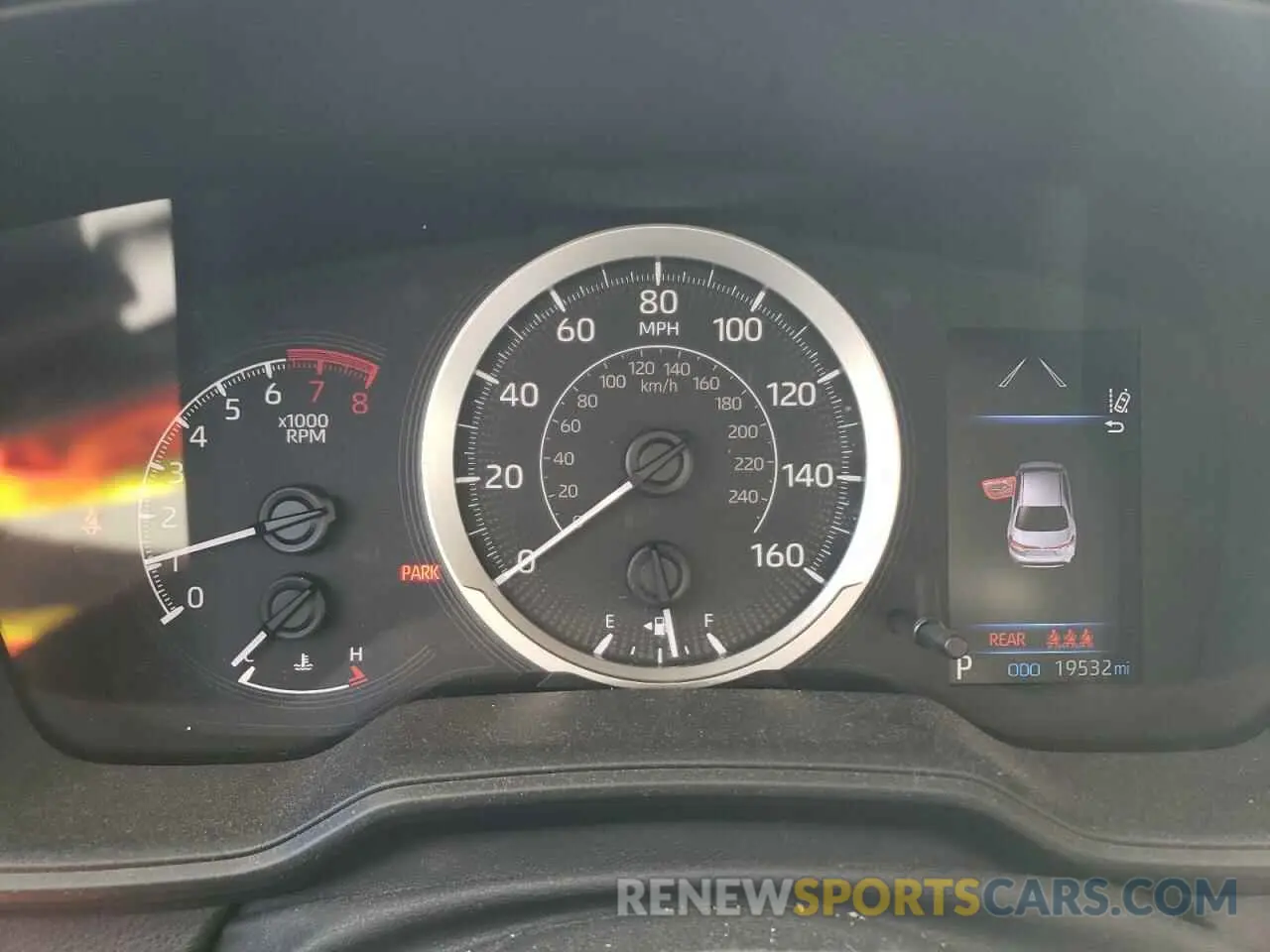 9 fotografías del automóvil dañado 5YFEPMAE9MP207274 TOYOTA COROLLA 2021