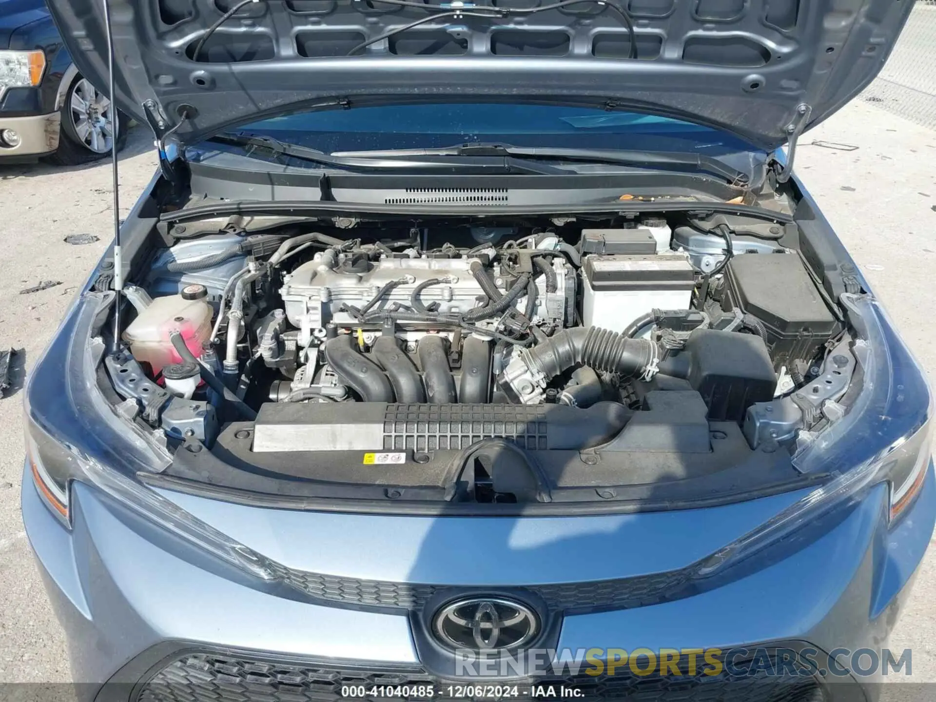 10 fotografías del automóvil dañado 5YFEPMAE9MP208764 TOYOTA COROLLA 2021