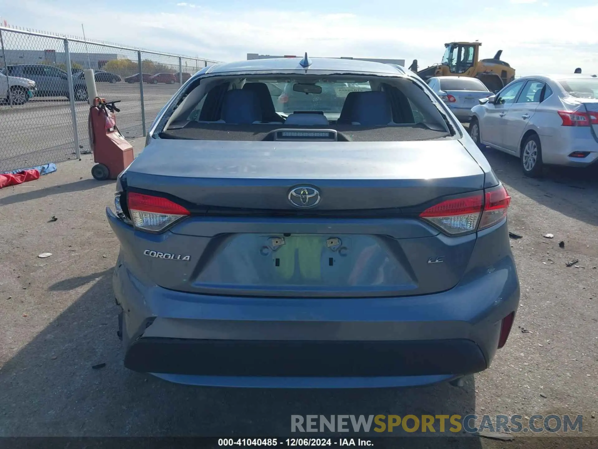 16 fotografías del automóvil dañado 5YFEPMAE9MP208764 TOYOTA COROLLA 2021
