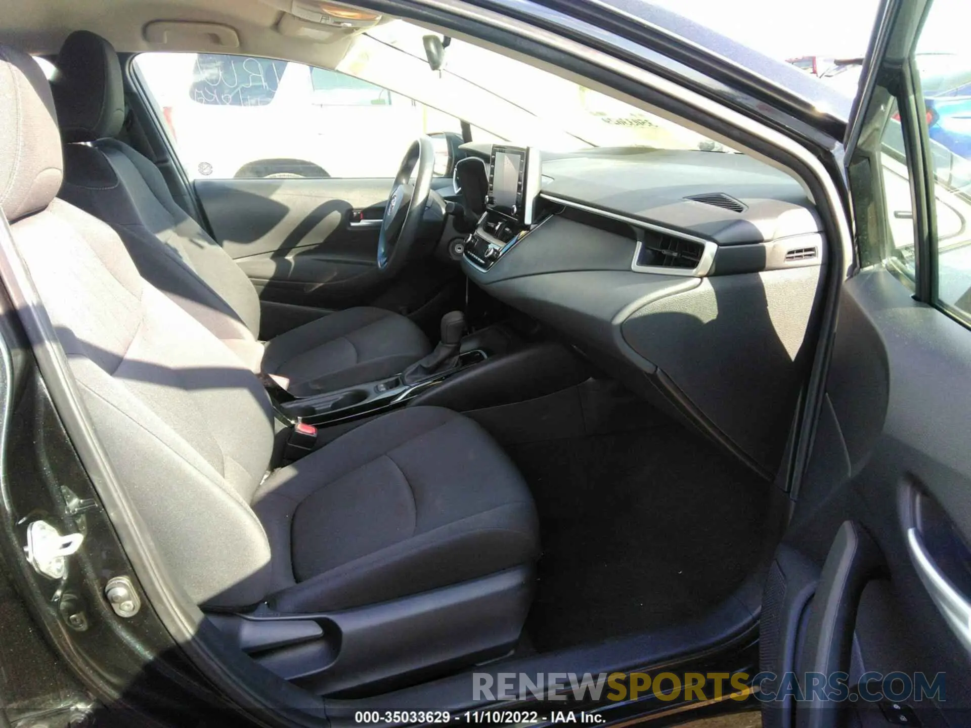 5 fotografías del automóvil dañado 5YFEPMAE9MP209297 TOYOTA COROLLA 2021