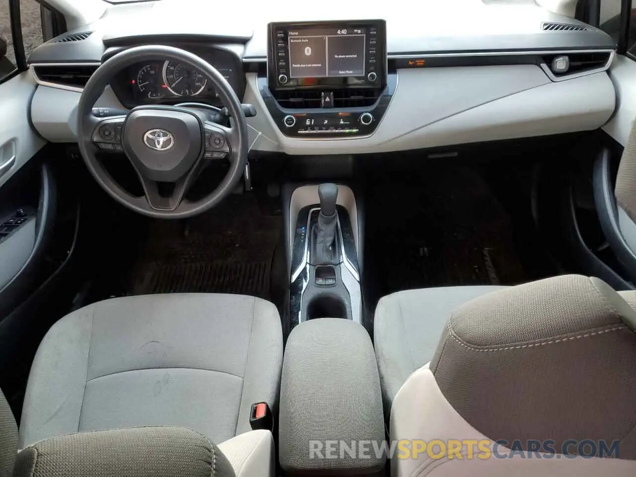 8 fotografías del automóvil dañado 5YFEPMAE9MP212698 TOYOTA COROLLA 2021