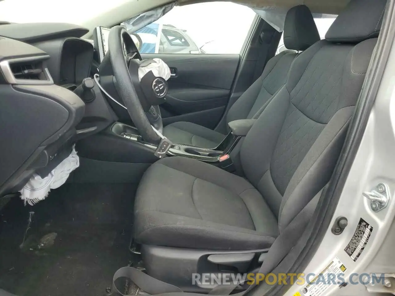 7 fotografías del automóvil dañado 5YFEPMAE9MP213480 TOYOTA COROLLA 2021