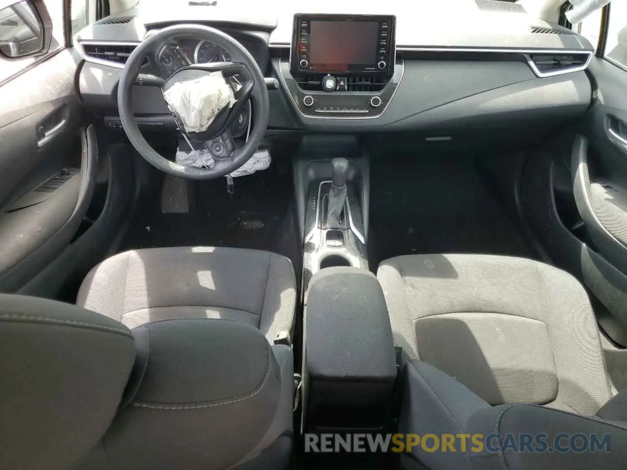 8 fotografías del automóvil dañado 5YFEPMAE9MP213480 TOYOTA COROLLA 2021