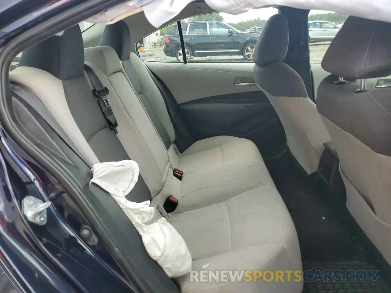 10 fotografías del automóvil dañado 5YFEPMAE9MP224351 TOYOTA COROLLA 2021