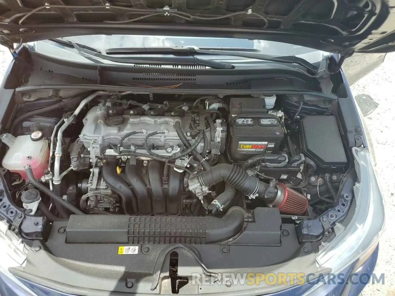11 fotografías del automóvil dañado 5YFEPMAE9MP224351 TOYOTA COROLLA 2021