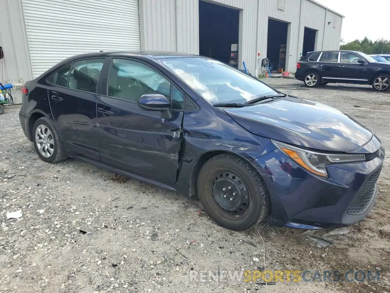 4 fotografías del automóvil dañado 5YFEPMAE9MP224351 TOYOTA COROLLA 2021