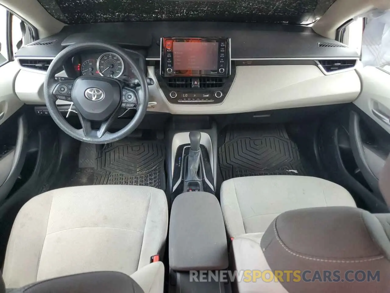 8 fotografías del automóvil dañado 5YFEPMAE9MP224351 TOYOTA COROLLA 2021