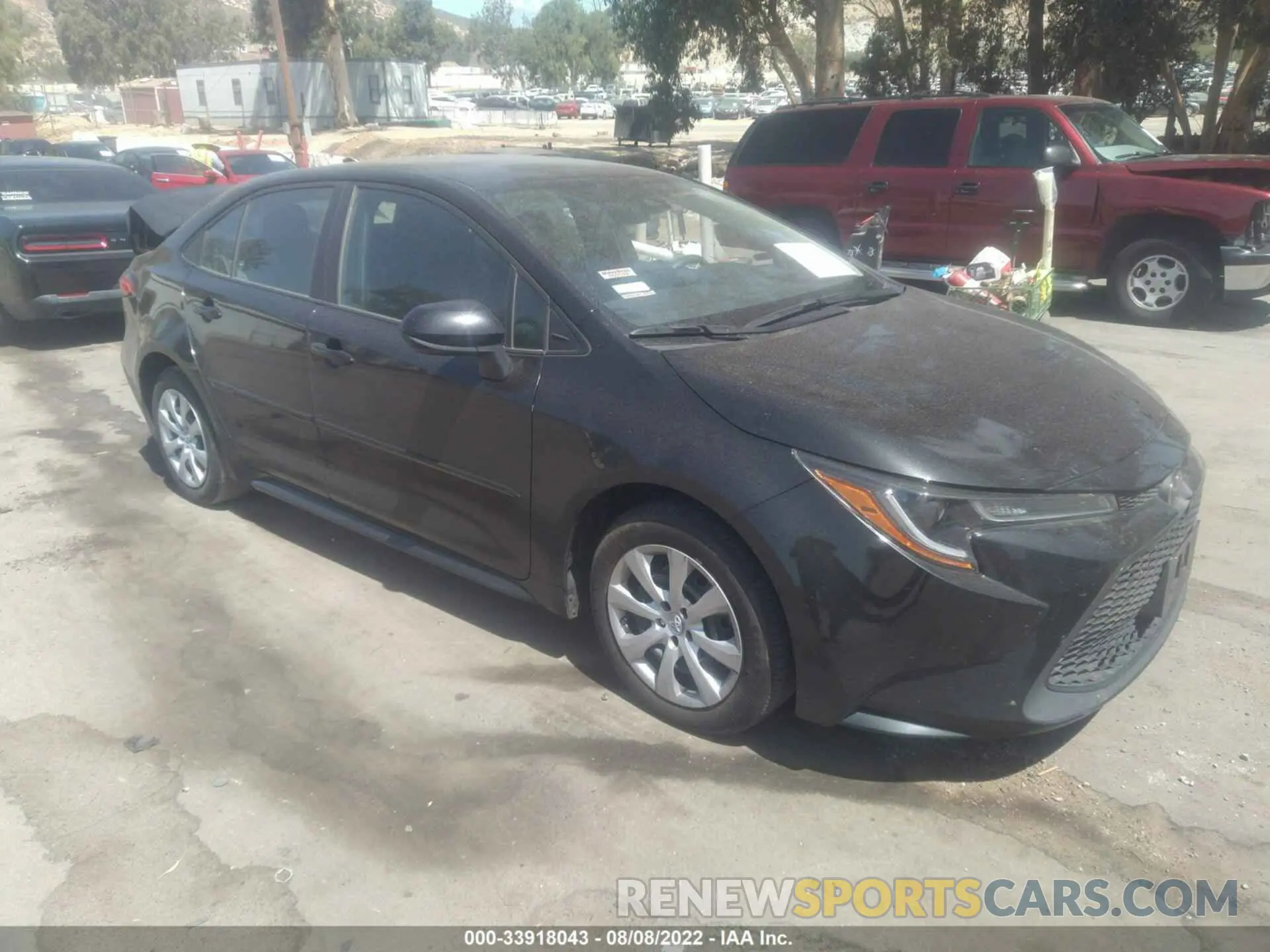 1 fotografías del automóvil dañado 5YFEPMAE9MP225323 TOYOTA COROLLA 2021