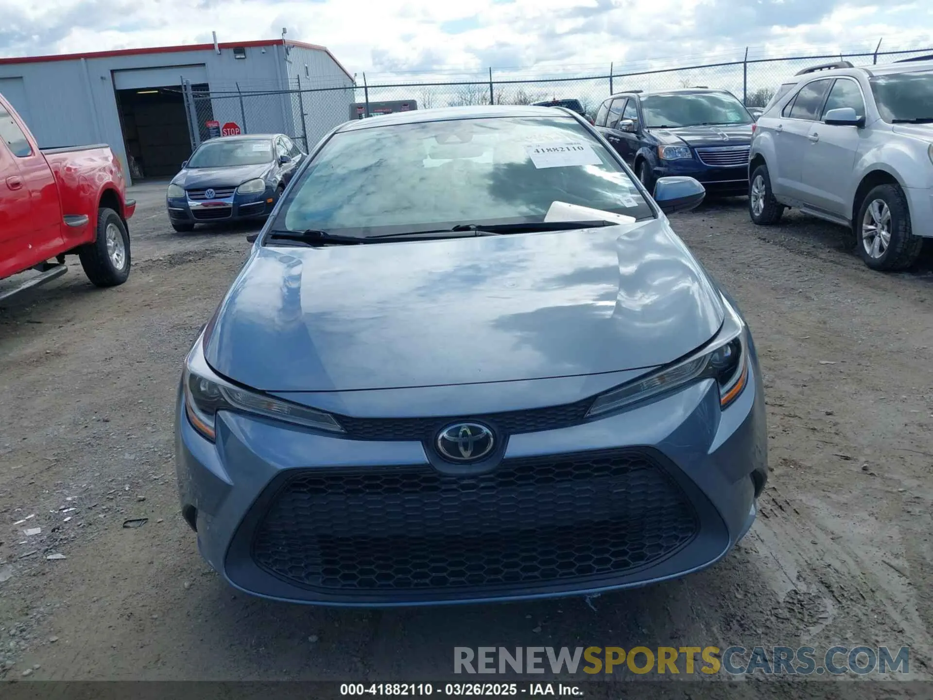 11 fotografías del automóvil dañado 5YFEPMAE9MP230411 TOYOTA COROLLA 2021