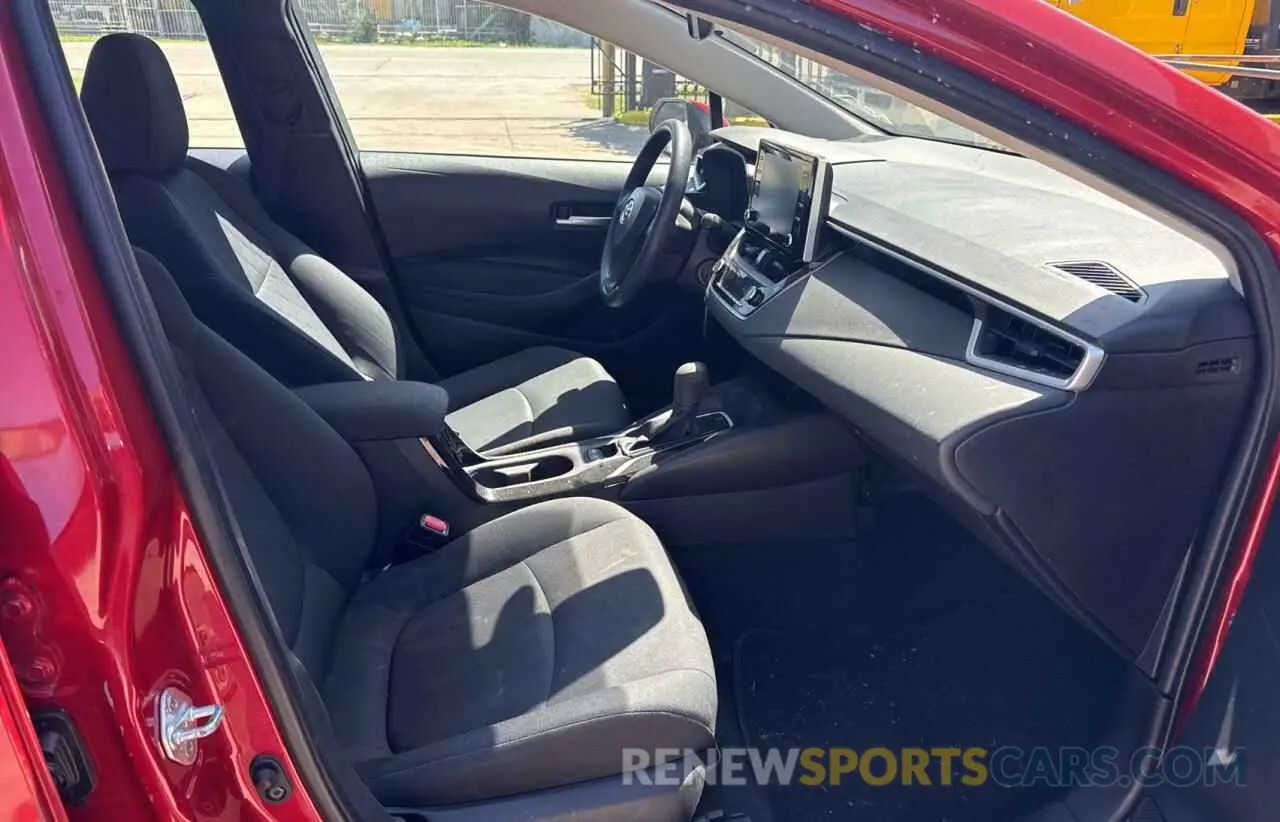 5 fotografías del automóvil dañado 5YFEPMAE9MP238637 TOYOTA COROLLA 2021