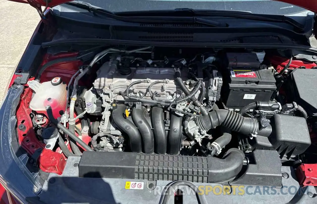 7 fotografías del automóvil dañado 5YFEPMAE9MP238637 TOYOTA COROLLA 2021
