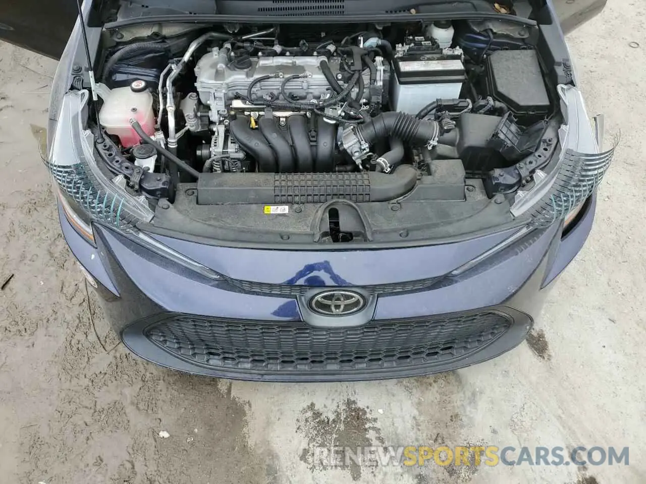 11 fotografías del automóvil dañado 5YFEPMAE9MP249816 TOYOTA COROLLA 2021