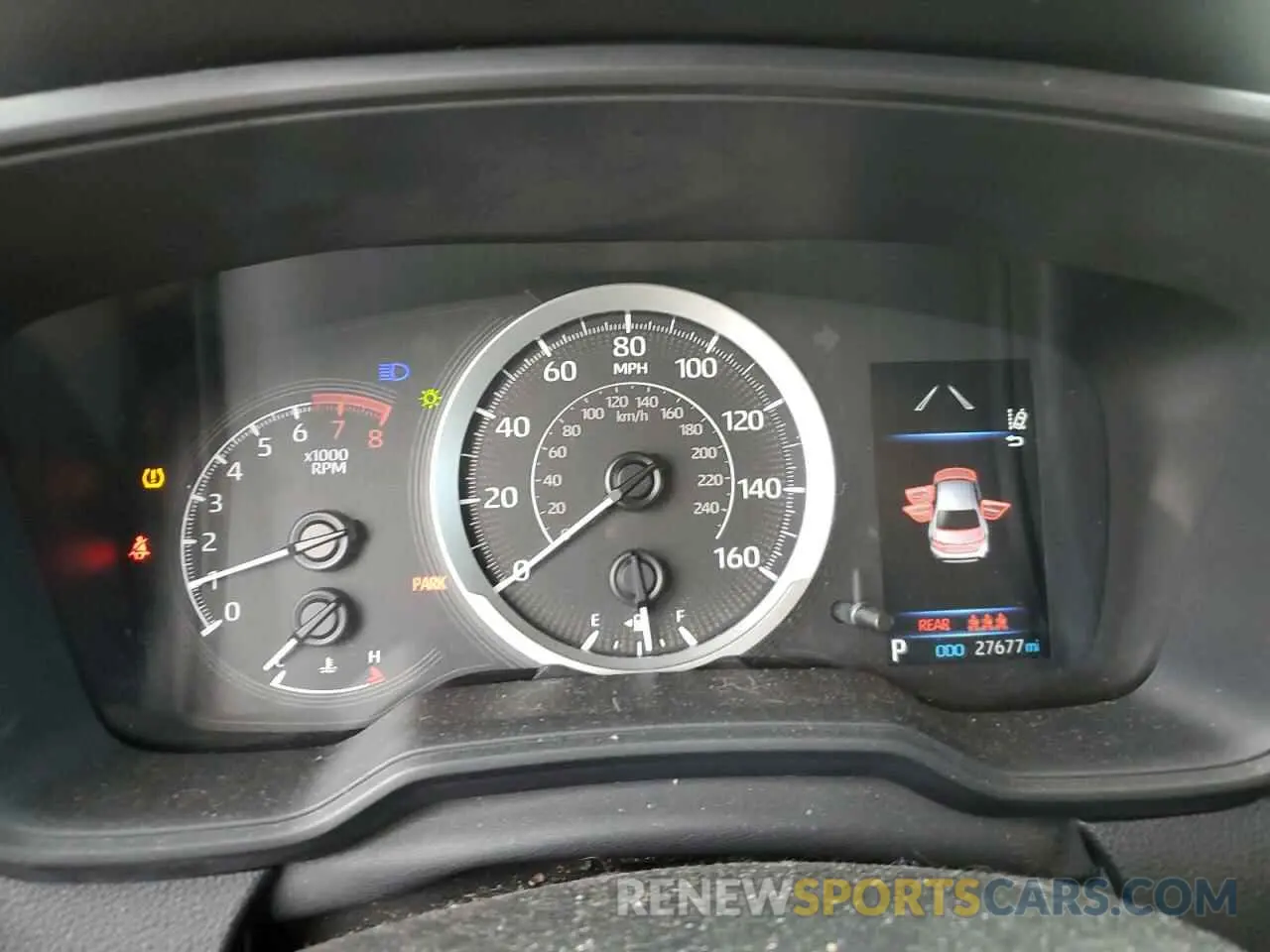 9 fotografías del automóvil dañado 5YFEPMAE9MP249816 TOYOTA COROLLA 2021