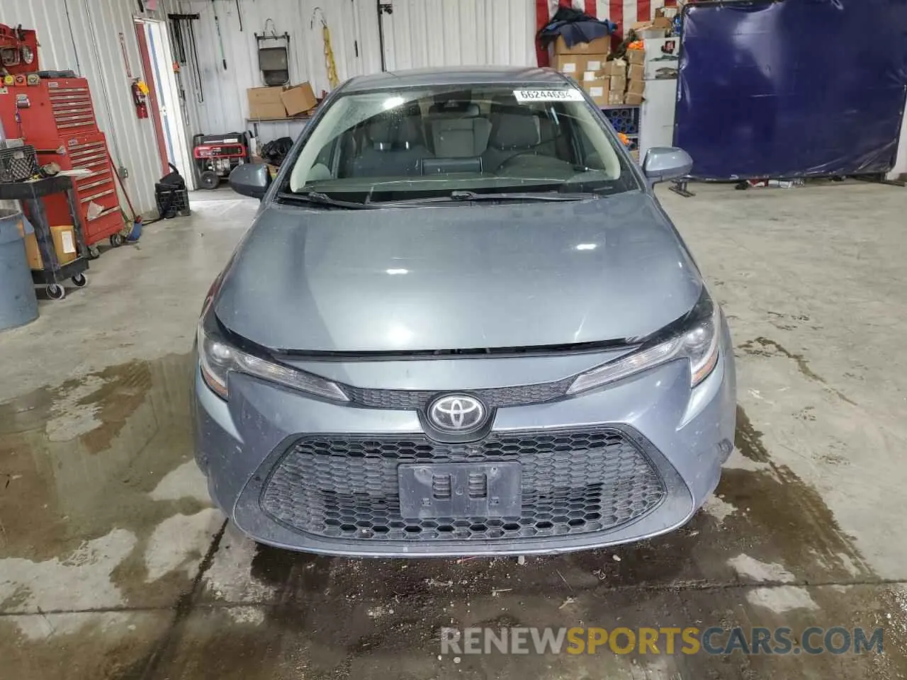 5 fotografías del automóvil dañado 5YFEPMAE9MP255938 TOYOTA COROLLA 2021