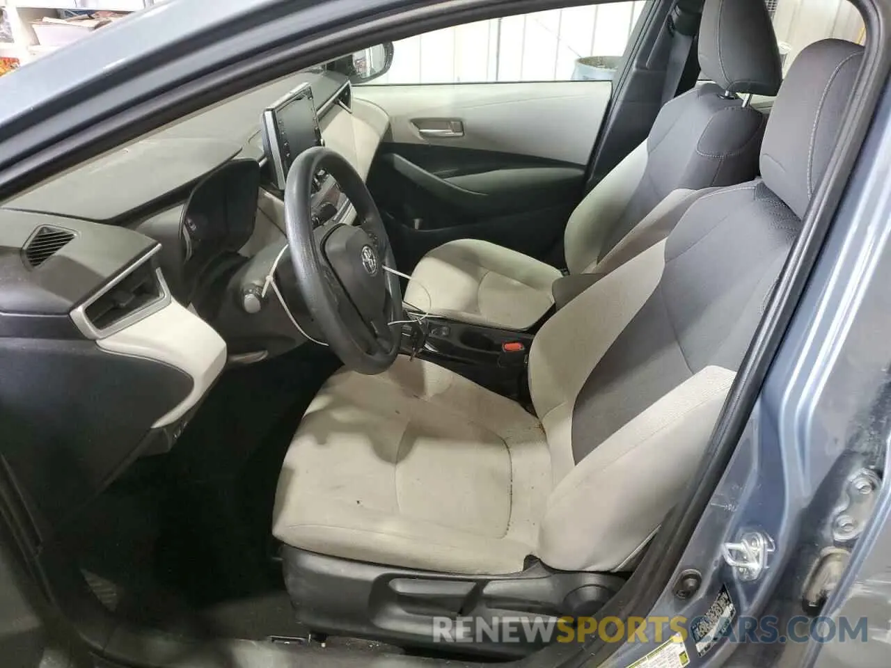 7 fotografías del automóvil dañado 5YFEPMAE9MP255938 TOYOTA COROLLA 2021