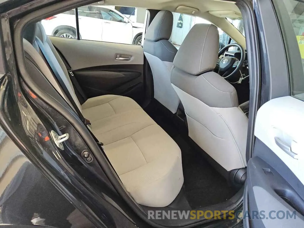 10 fotografías del automóvil dañado 5YFEPMAE9MP262808 TOYOTA COROLLA 2021