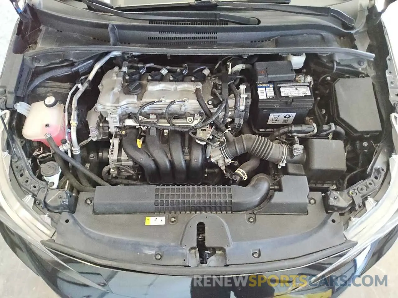 11 fotografías del automóvil dañado 5YFEPMAE9MP262808 TOYOTA COROLLA 2021