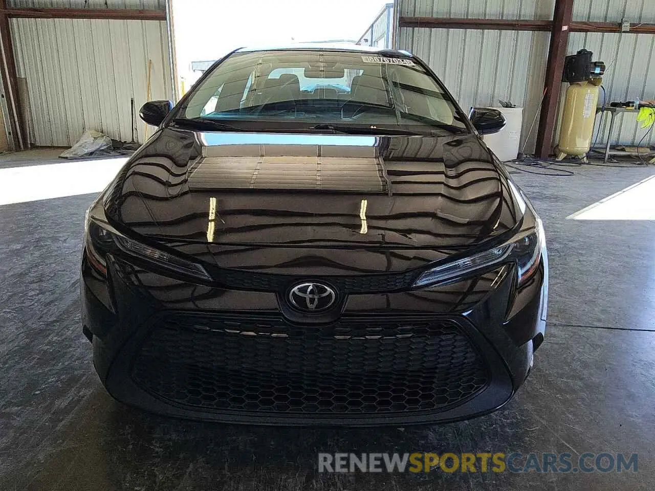 5 fotografías del automóvil dañado 5YFEPMAE9MP262808 TOYOTA COROLLA 2021