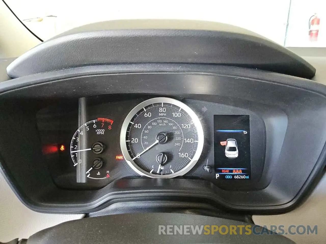 9 fotografías del automóvil dañado 5YFEPMAE9MP262808 TOYOTA COROLLA 2021