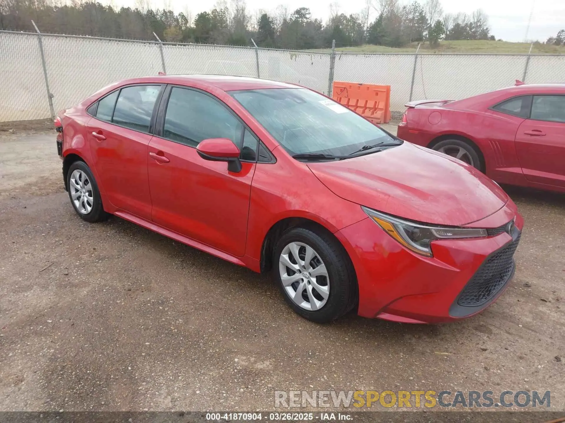 1 fotografías del automóvil dañado 5YFEPMAEXMP147134 TOYOTA COROLLA 2021