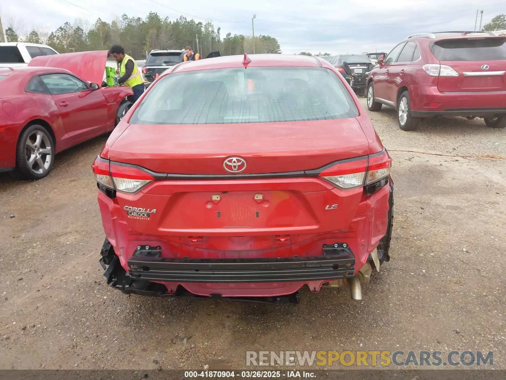 17 fotografías del automóvil dañado 5YFEPMAEXMP147134 TOYOTA COROLLA 2021