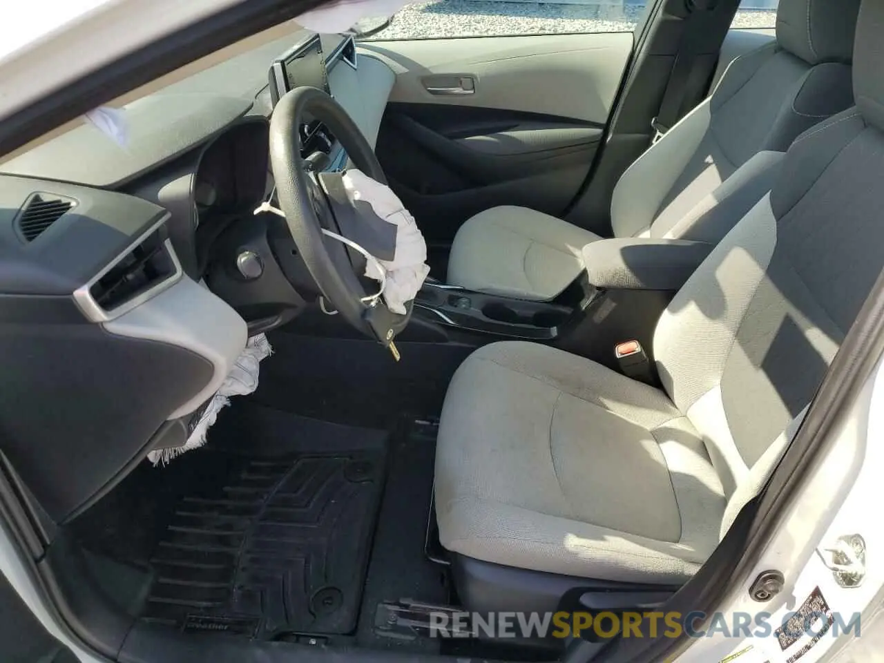 7 fotografías del automóvil dañado 5YFEPMAEXMP148199 TOYOTA COROLLA 2021