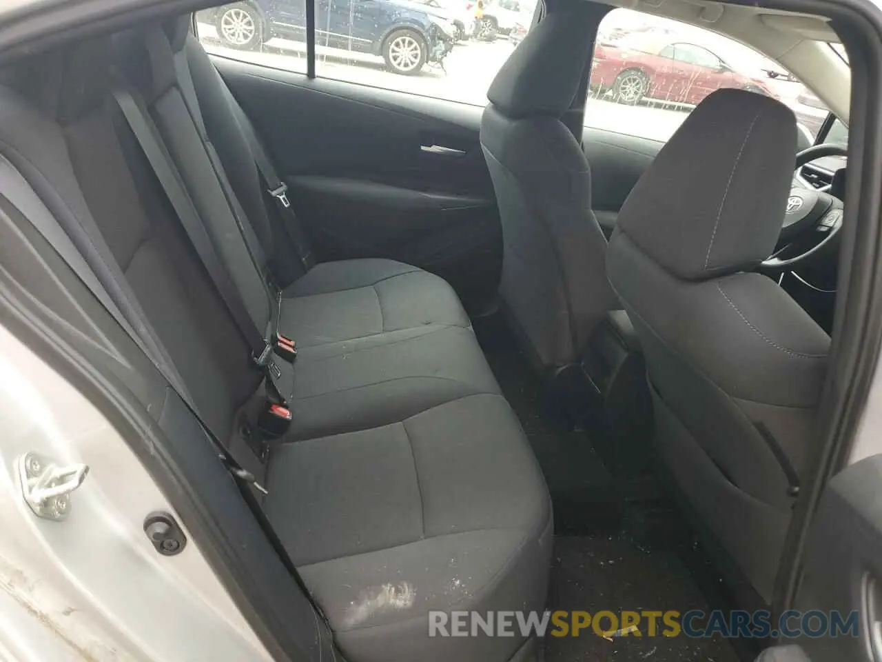 10 fotografías del automóvil dañado 5YFEPMAEXMP149496 TOYOTA COROLLA 2021