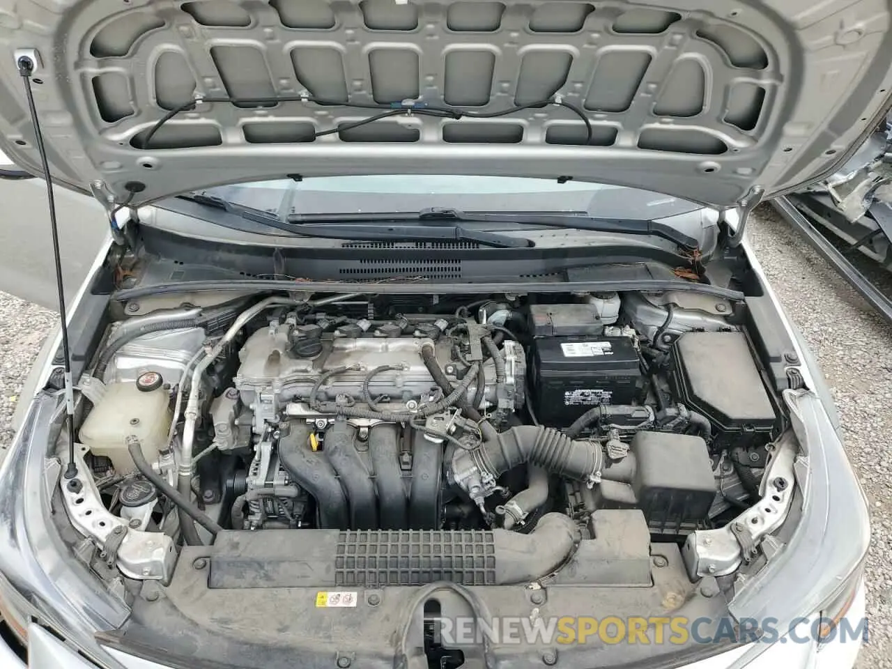 11 fotografías del automóvil dañado 5YFEPMAEXMP149496 TOYOTA COROLLA 2021
