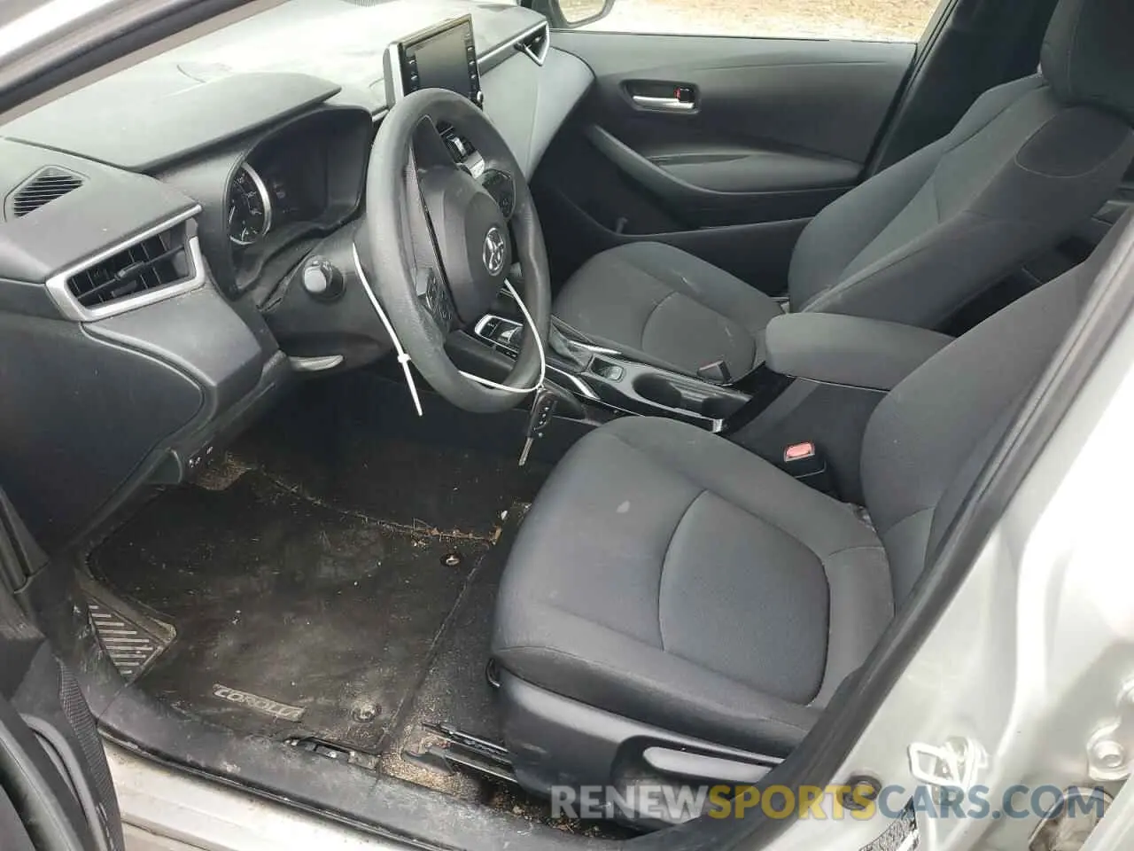 7 fotografías del automóvil dañado 5YFEPMAEXMP149496 TOYOTA COROLLA 2021