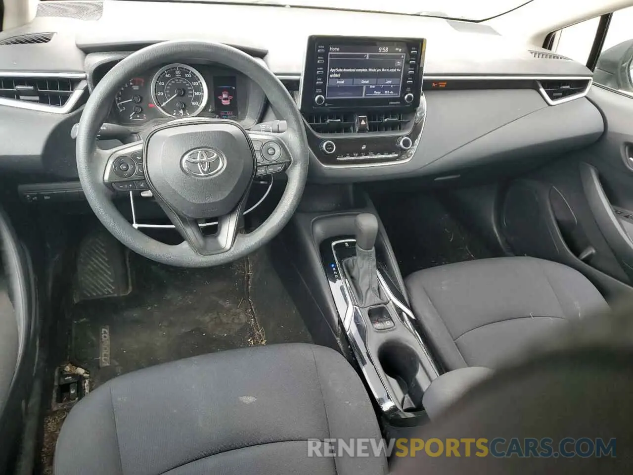 8 fotografías del automóvil dañado 5YFEPMAEXMP149496 TOYOTA COROLLA 2021