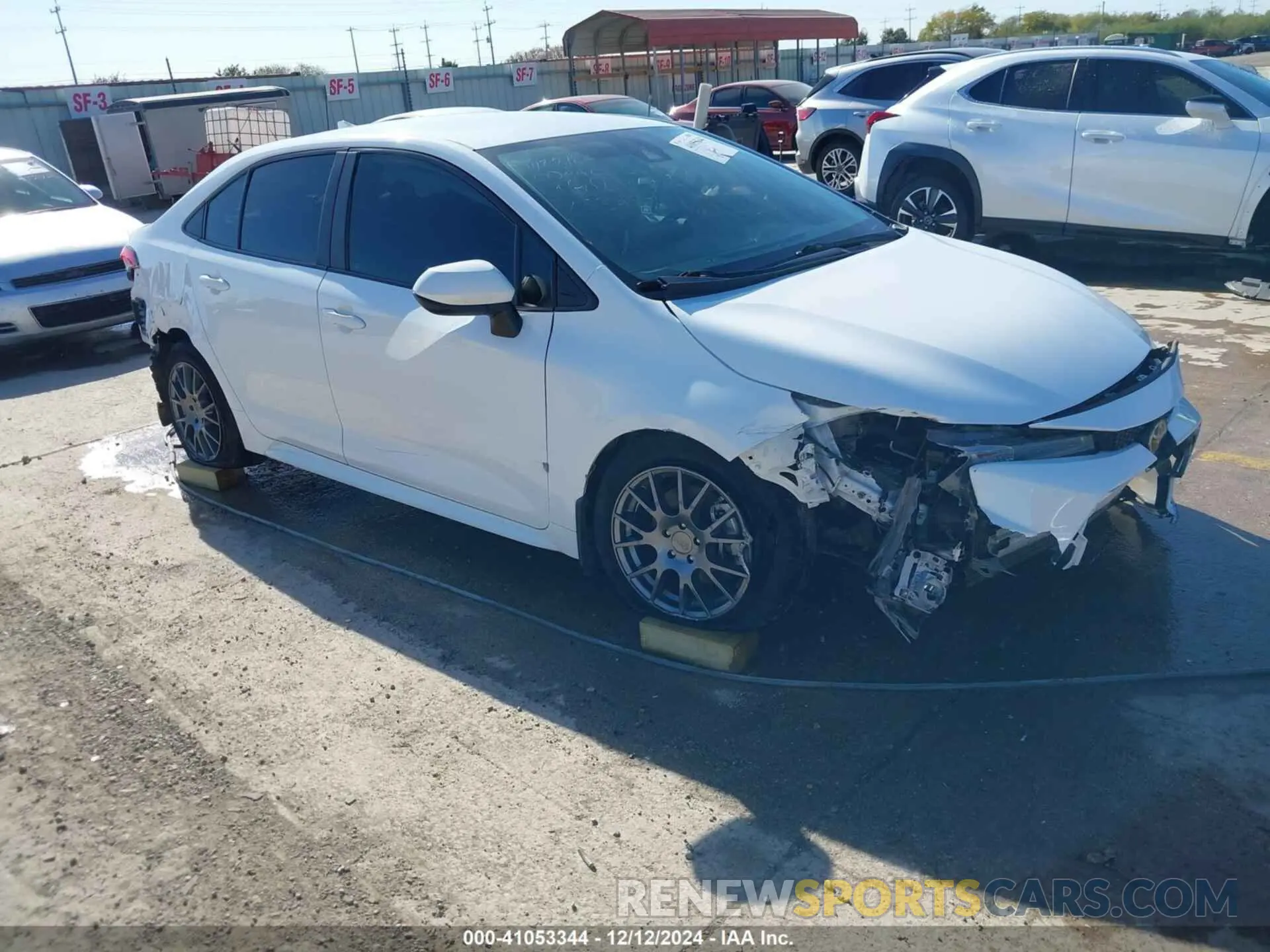 1 fotografías del automóvil dañado 5YFEPMAEXMP153452 TOYOTA COROLLA 2021