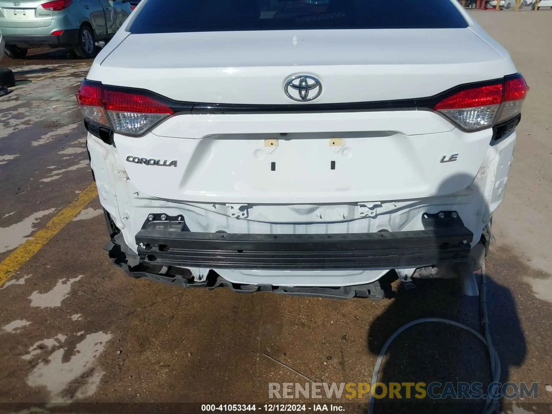 19 fotografías del automóvil dañado 5YFEPMAEXMP153452 TOYOTA COROLLA 2021