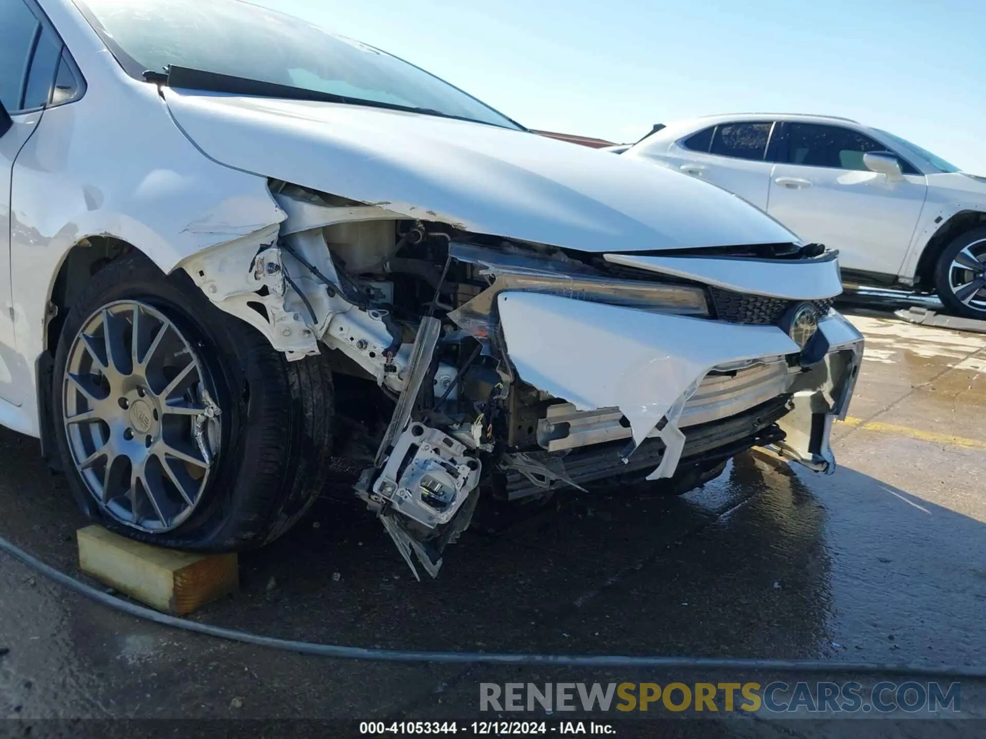 6 fotografías del automóvil dañado 5YFEPMAEXMP153452 TOYOTA COROLLA 2021