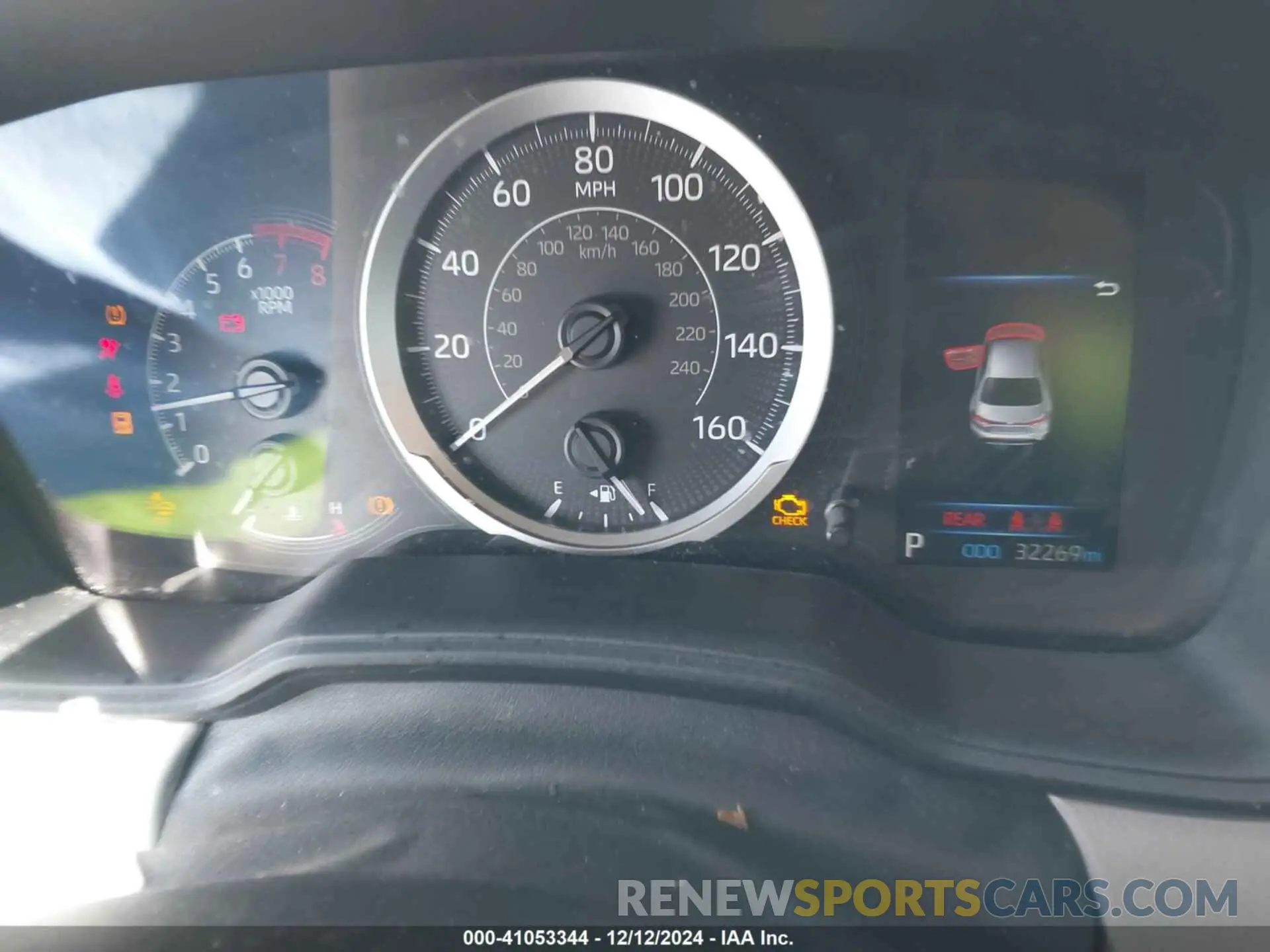 7 fotografías del automóvil dañado 5YFEPMAEXMP153452 TOYOTA COROLLA 2021
