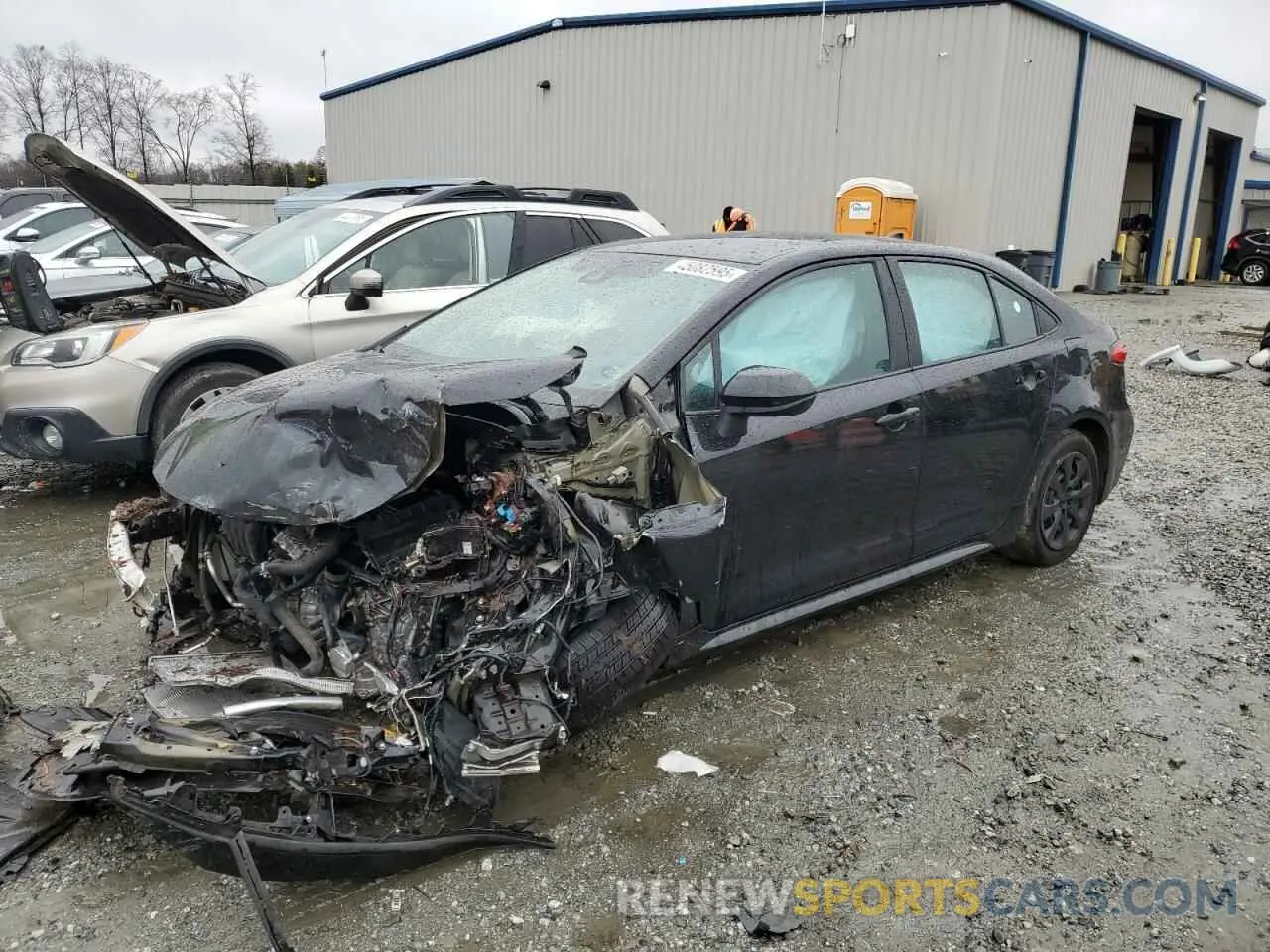 1 fotografías del automóvil dañado 5YFEPMAEXMP154486 TOYOTA COROLLA 2021