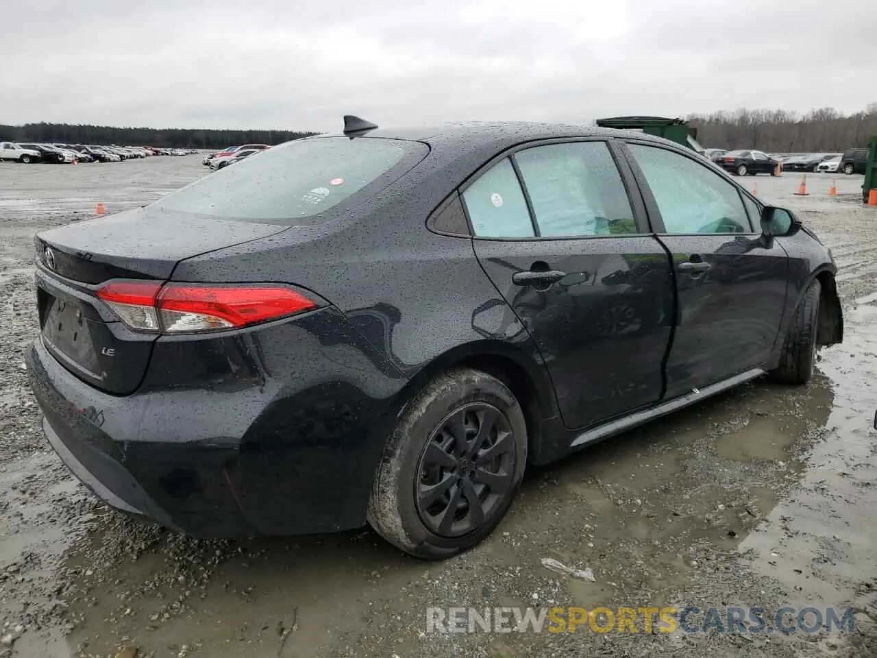 3 fotografías del automóvil dañado 5YFEPMAEXMP154486 TOYOTA COROLLA 2021