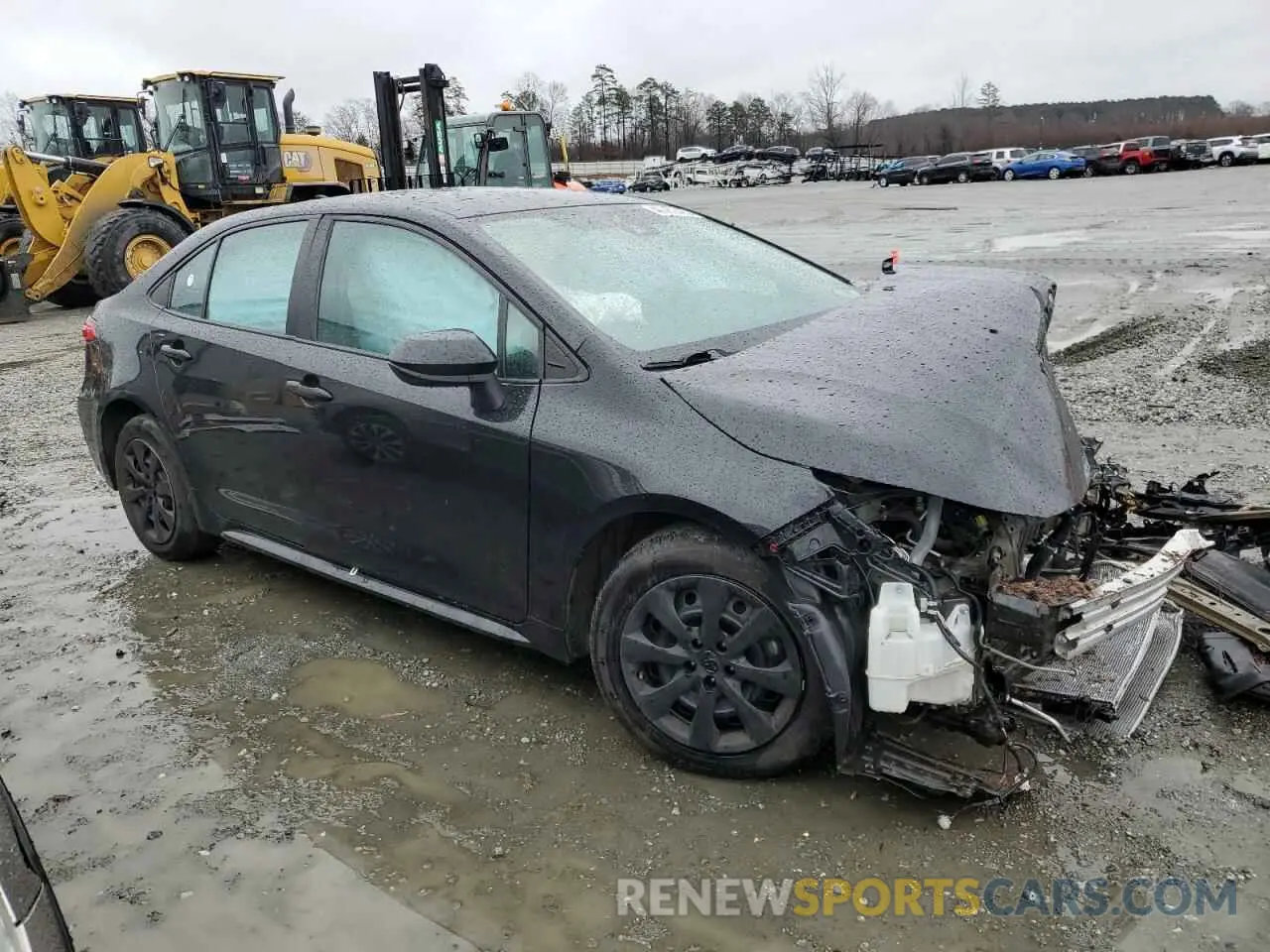 4 fotografías del automóvil dañado 5YFEPMAEXMP154486 TOYOTA COROLLA 2021