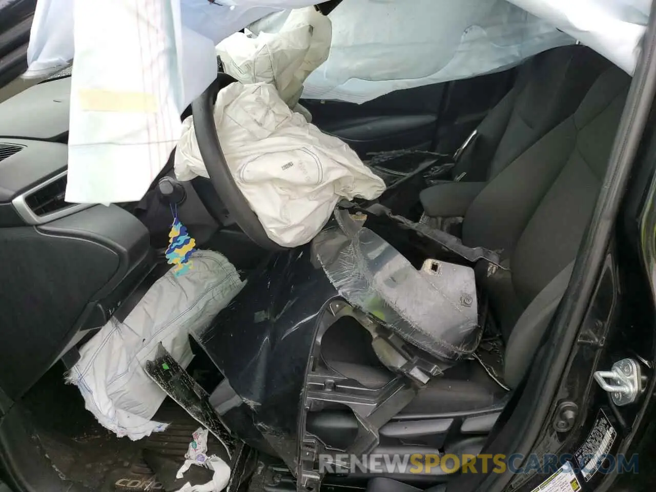 7 fotografías del automóvil dañado 5YFEPMAEXMP154486 TOYOTA COROLLA 2021