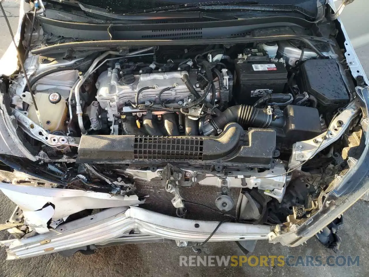 11 fotografías del automóvil dañado 5YFEPMAEXMP157565 TOYOTA COROLLA 2021