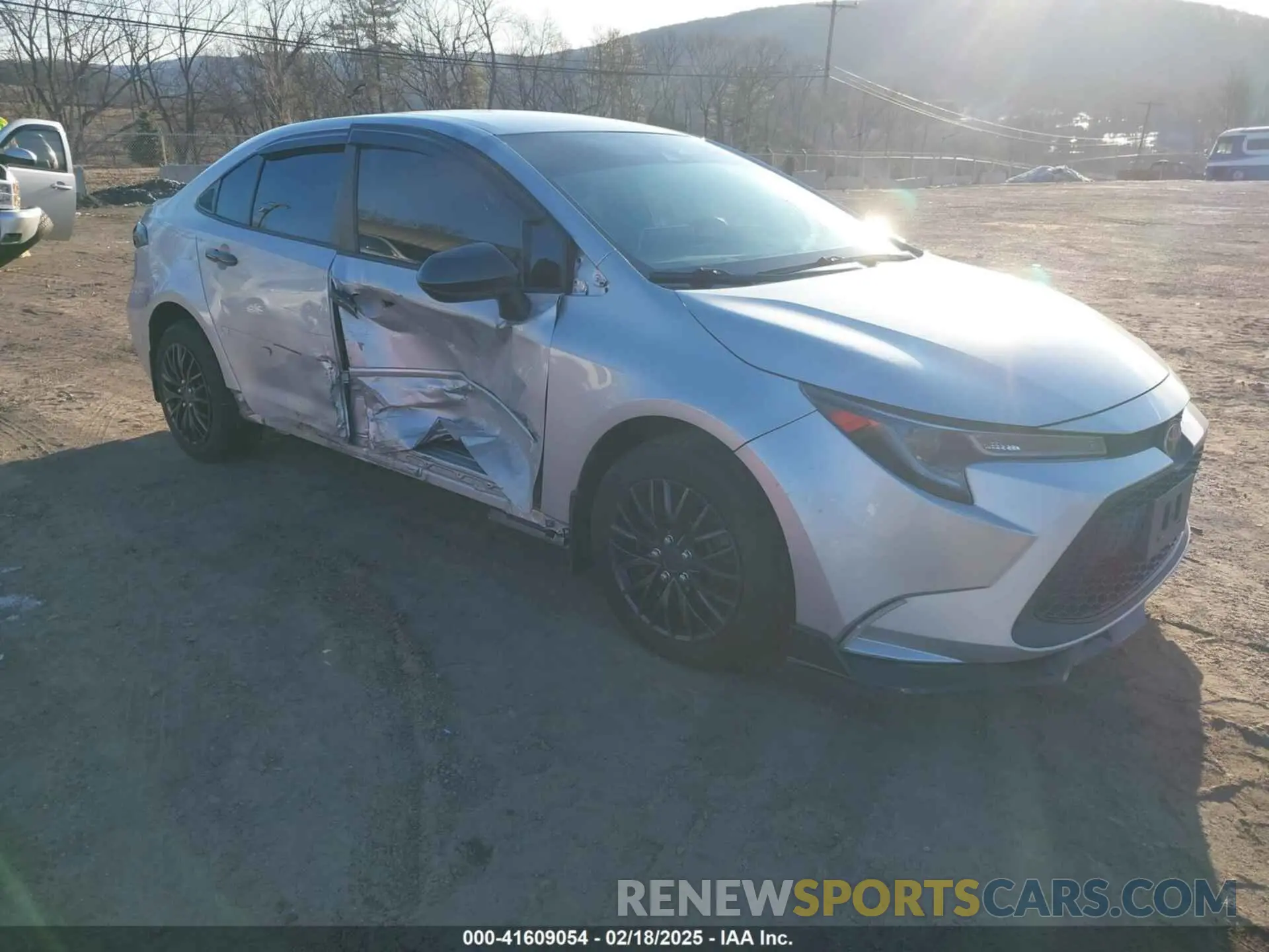 1 fotografías del automóvil dañado 5YFEPMAEXMP158330 TOYOTA COROLLA 2021