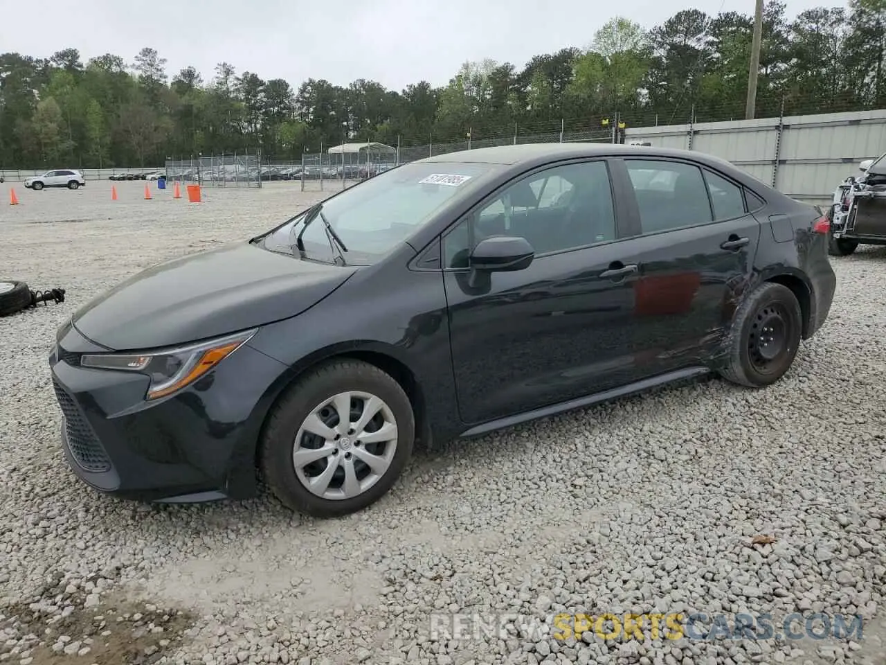 1 fotografías del automóvil dañado 5YFEPMAEXMP161700 TOYOTA COROLLA 2021