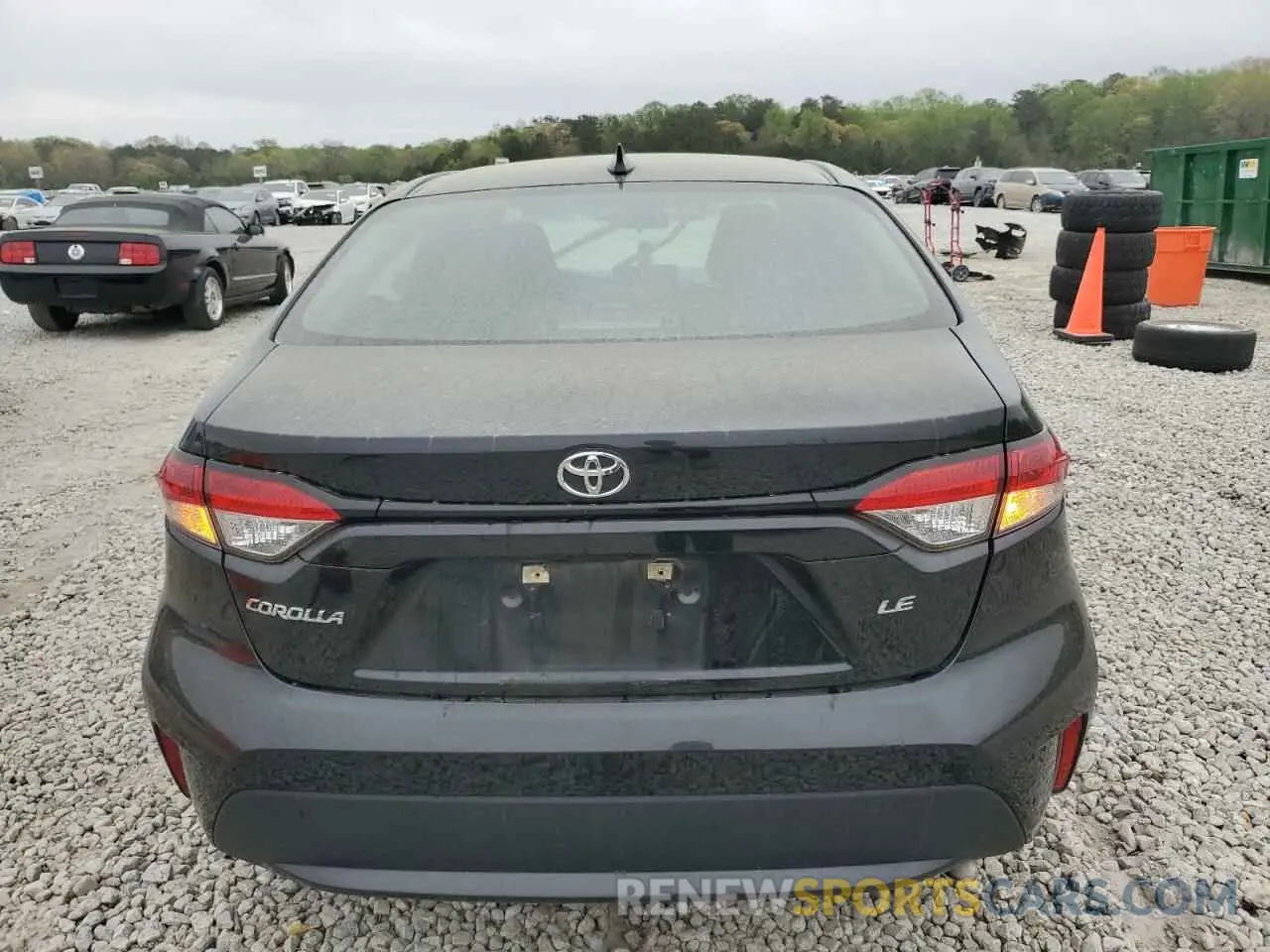 6 fotografías del automóvil dañado 5YFEPMAEXMP161700 TOYOTA COROLLA 2021