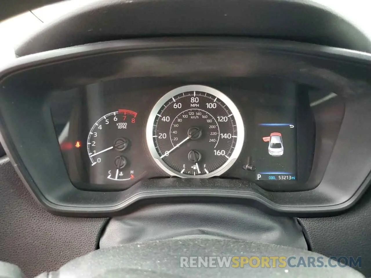 9 fotografías del automóvil dañado 5YFEPMAEXMP161700 TOYOTA COROLLA 2021
