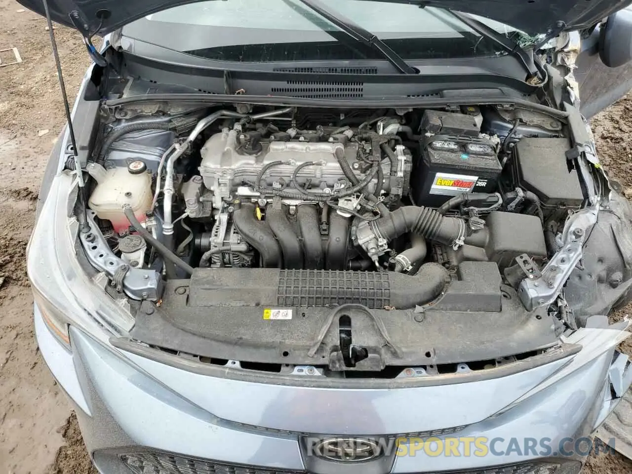 13 fotografías del automóvil dañado 5YFEPMAEXMP164564 TOYOTA COROLLA 2021