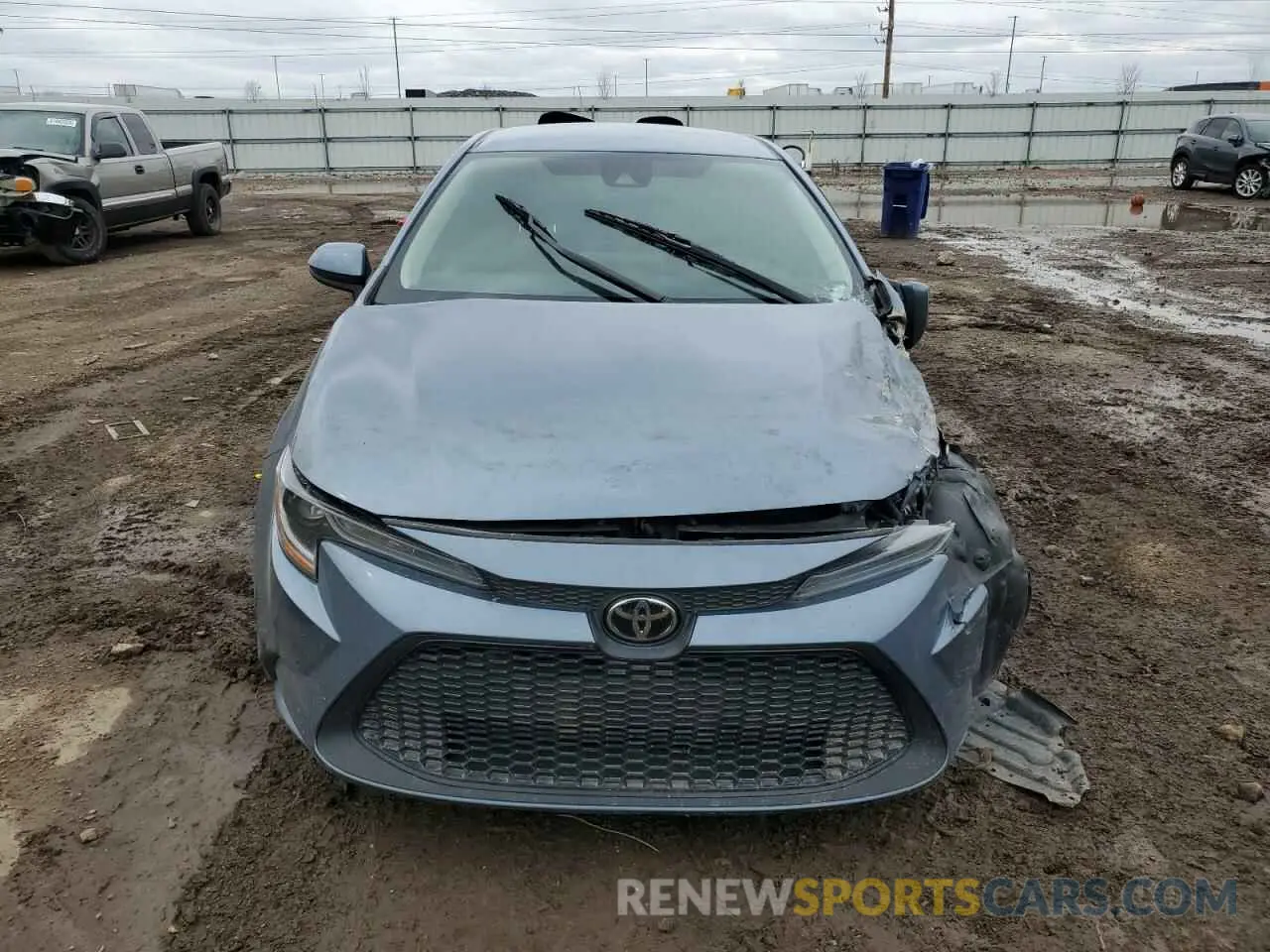 5 fotografías del automóvil dañado 5YFEPMAEXMP164564 TOYOTA COROLLA 2021