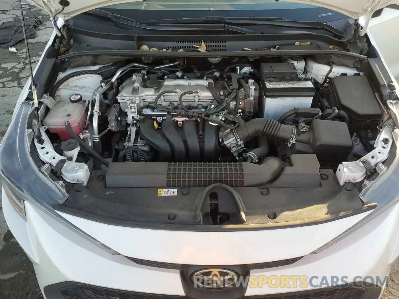 11 fotografías del automóvil dañado 5YFEPMAEXMP166038 TOYOTA COROLLA 2021