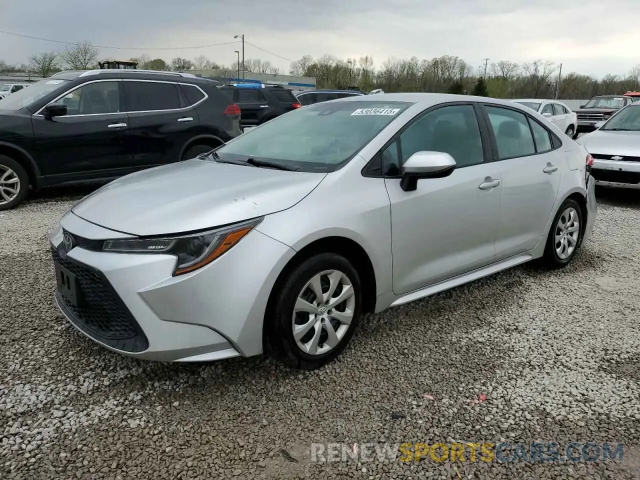 1 fotografías del automóvil dañado 5YFEPMAEXMP175712 TOYOTA COROLLA 2021