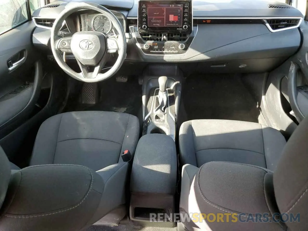 8 fotografías del automóvil dañado 5YFEPMAEXMP175712 TOYOTA COROLLA 2021