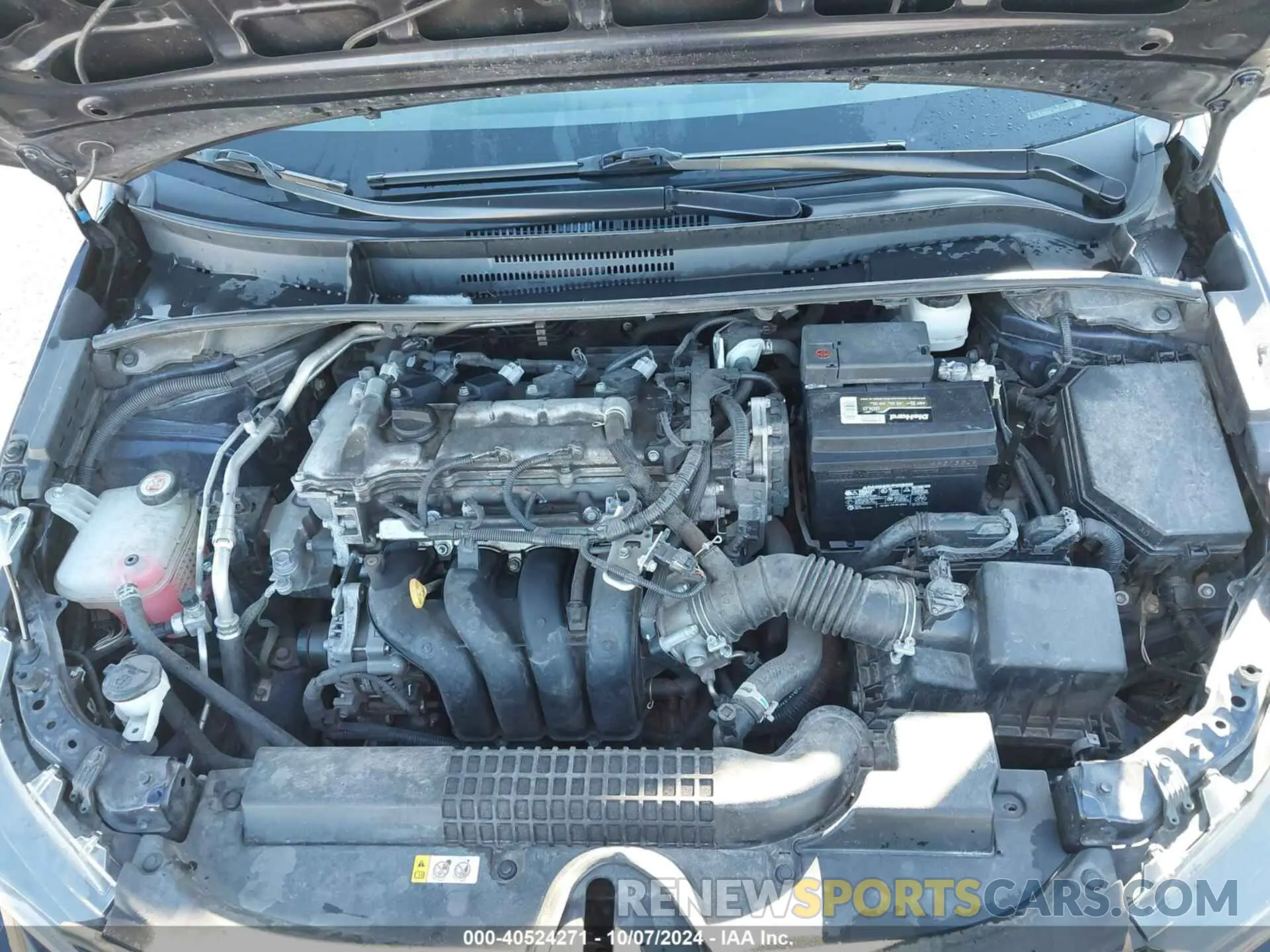 10 fotografías del automóvil dañado 5YFEPMAEXMP179291 TOYOTA COROLLA 2021