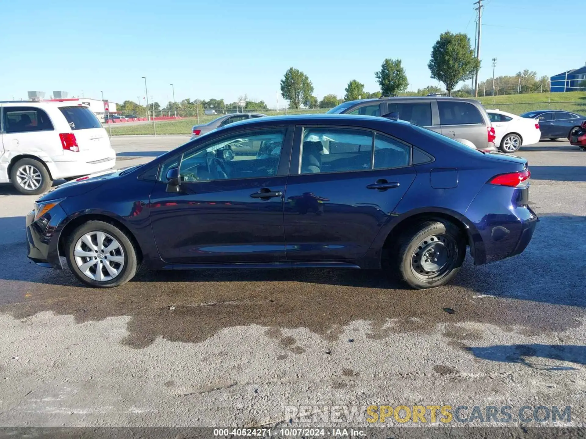 14 fotografías del automóvil dañado 5YFEPMAEXMP179291 TOYOTA COROLLA 2021